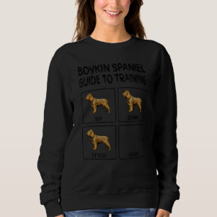 Boykin Spaniel Guide To Training Dog Obedience Sweatshirt