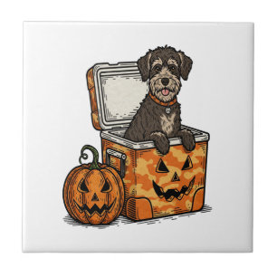 Boykin Spaniel Halloween Ceramic Tile