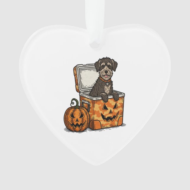 Boykin Spaniel Halloween Ornament (Front)