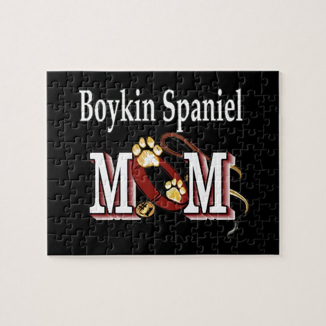 Boykin Spaniel Mum Jigsaw Puzzle (Horizontal)
