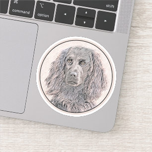 Boykin Spaniel Painting - Cute Original Dog Art