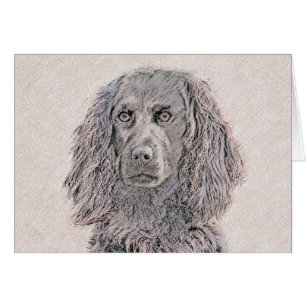 Boykin Spaniel Painting - Cute Original Dog Art
