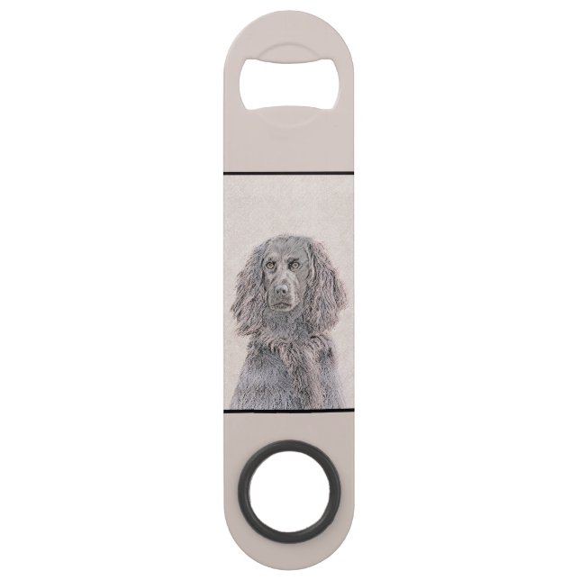 Boykin Spaniel Painting - Cute Original Dog Art (Back)