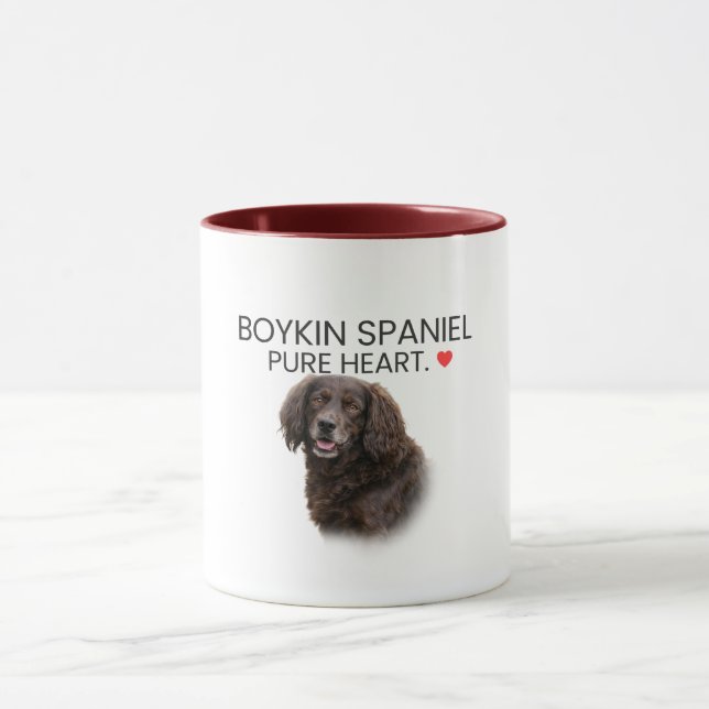 Boykin Spaniel Pure Heart Coffee Mug (Center)