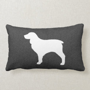 Boykin Spaniel Silhouette Lumbar Cushion