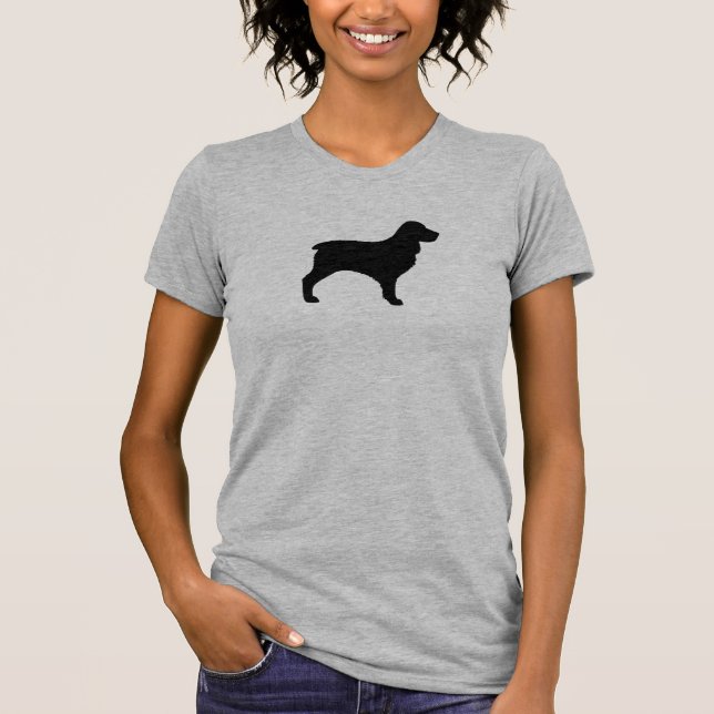 Boykin Spaniel Silhouette T-Shirt (Front)