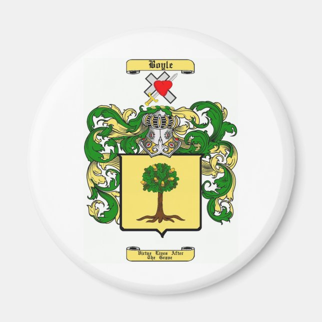 boyle (irish) magnet (Front)