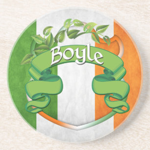 Boyle Irish Shield Coaster