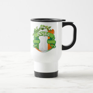 Boyle Irish Shield Travel Mug