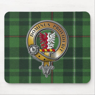 Boyle Tartan & Badge Mouse Pad