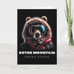 Boyne Mountain United States Ski Skiing Skier  Card