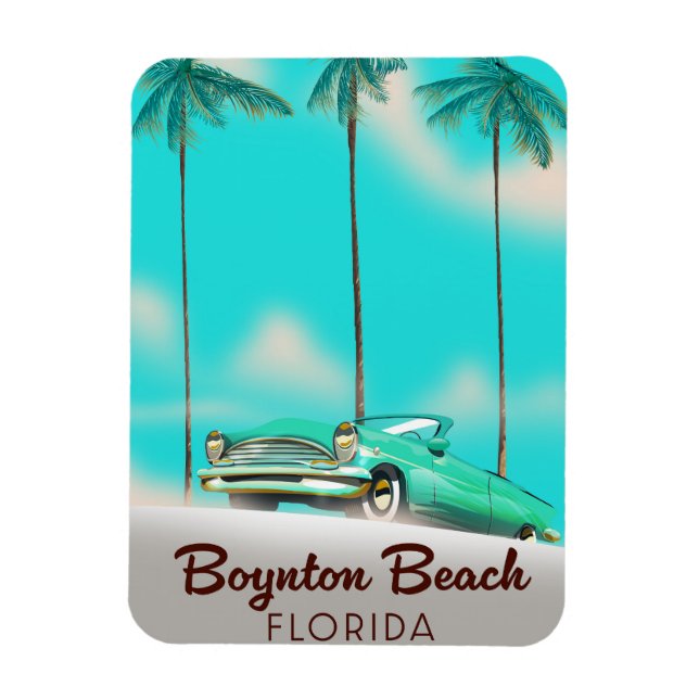Boynton Beach Florida Magnet (Vertical)