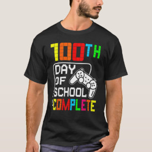 Boys 100th Day Of School Complete Video Game Stude T-Shirt