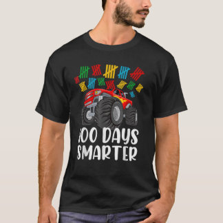 Boys 100th Day of School Shirt Monster Truck 100 S