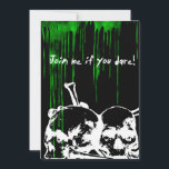 Boys 16th Birthday Party Toxic Skulls Goth Invitat Invitation<br><div class="desc">Who says girls are the only ones that know how to throw a party? Not me! LOL These grungy skull birthday invitations should be creepy enough for any boy of all ages to set up a awesome birthday party.</div>