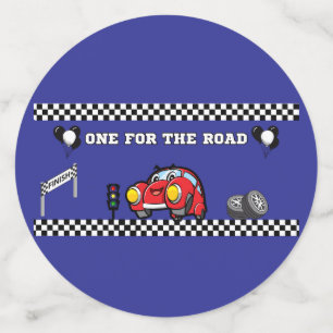 BOY'S 1ST PARTY BLUE RACING CAR PAPER CONFETTI