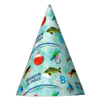 Boys 3rd birthday o-fish-ally fishing themed