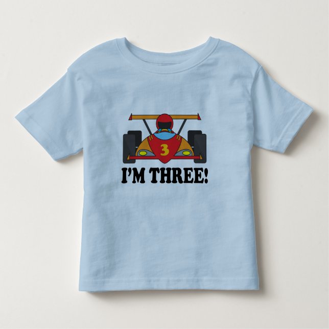 Boys 3rd Birthday Toddler T-Shirt (Front)