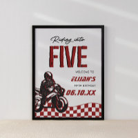 Boys 5th Motocross Dirt Bike Birthday