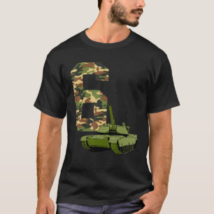 Boys 6th Birthday Military Tank Battle Truck 6 Yea