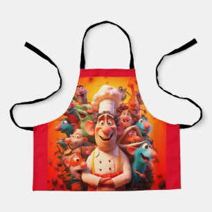 Boy's and Girl's print Apron