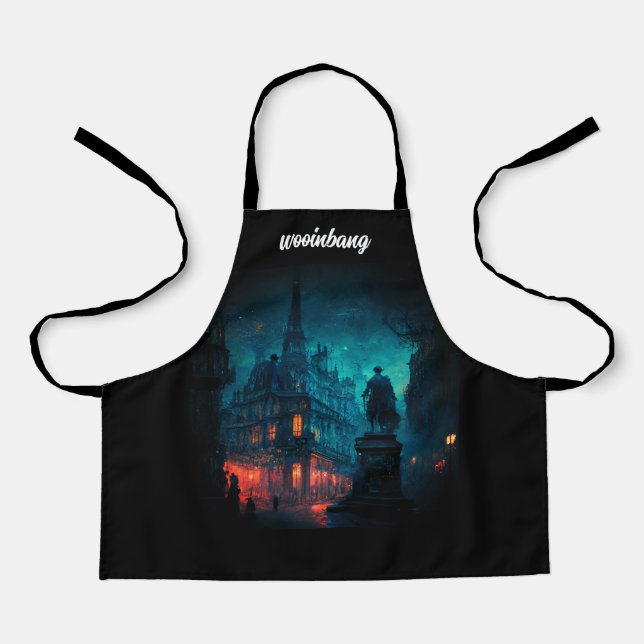 Boy's and Girl's print Apron (Front)