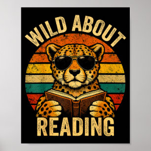 Boys animal print clothes wild about reading