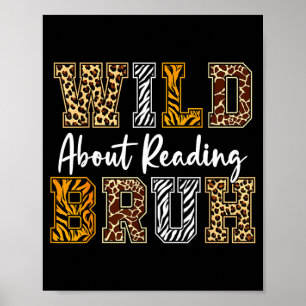 Boys animal print clothes wild about reading kids
