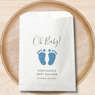 Boy's Baby Shower Favour Bag