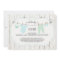 Boy's Baby Shower Invitation | Rustic Clothesline