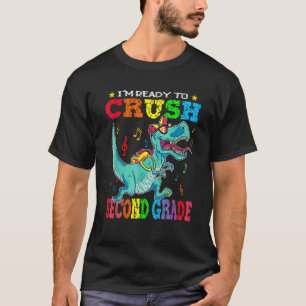 Boys Back To School I'm Ready To Crush Kindergarte T-Shirt