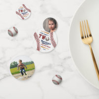 Boys Baseball 2nd Birthday Photo