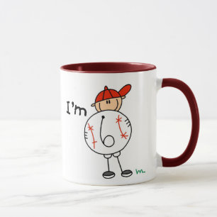 Boy's Baseball I'm 6 Mug