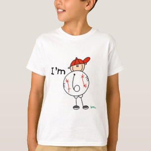 Boy's Baseball I'm 6 Tshirts and Gifts