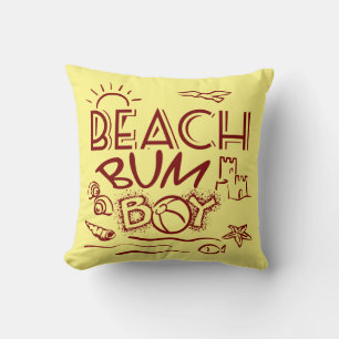 Boys Beach Bum Cushion