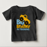 Boy's Big Brother In Training, Baby Announcement  Baby T-Shirt<br><div class="desc">Boy's Big Brother In Training,  Baby Announcement Reveal Idea,  birthday</div>