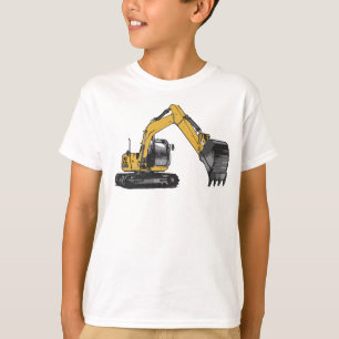 Boy's Big Caterpillar Excavator T-Shirt
