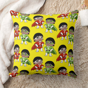 Boys Birthday Action Hero Cushion