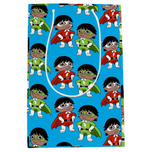 Boys Birthday Action Hero Medium Gift Bag