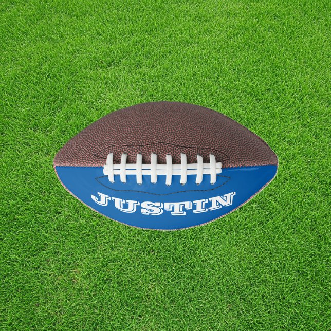 Boys Birthday gift idea Personalised mini football (mini football)