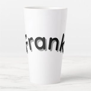Boys Called Frank, Latte Mug