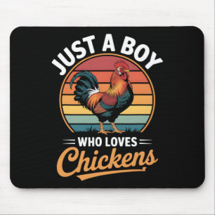 Boys Chicken _1 Mouse Pad