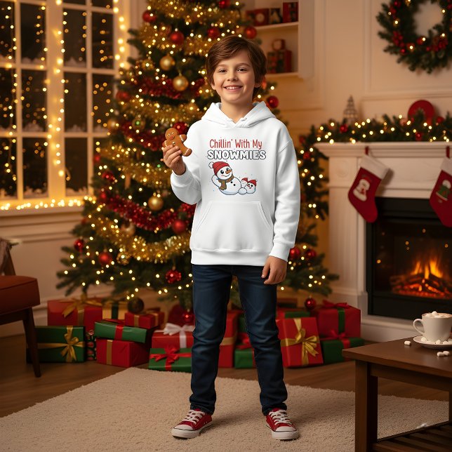 Boys Christmas T-Shirt | Cute Snowman Design (Creator Uploaded)