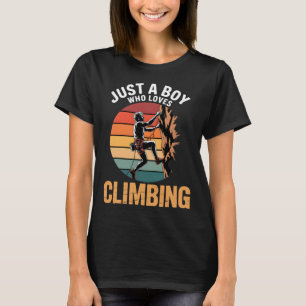 Boys Climbing T-Shirt