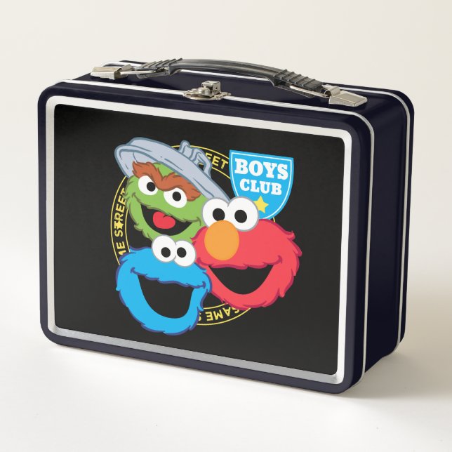 Boys Club Monsters Metal Lunch Box (Front)