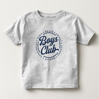 Boys Club T-Shirt - Brave Smart Strong Honest Kind