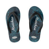 Boy's Custom Flip-Flops HAMbWG Kid's Flip Flops