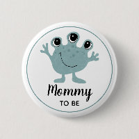 Boys Cute Alien Mummy to Be Baby Shower