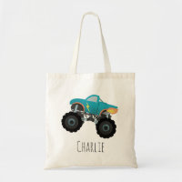 Boys Cute and Modern Blue Truck Kids