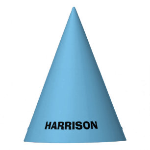 Boys Cute Travel Aeroplane Kids Birthday Custom Party Hat